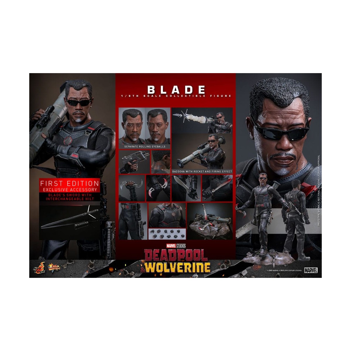 Hot Toys Marvel Deadpool & Wolverine - Blade MMS 1/6
