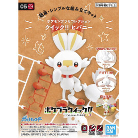 Bandai - Pokepla 05 - FLAMBINO Model Kit Pokemon