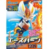 Bandai - Pokepla 50 - PYROBUT Model Kit Pokemon - Cenerentola - Aceburn - Serie Pokemon Select