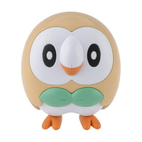 Bandai - Pokepla 10 - Kit Modello BRINDIBOU Pokemon - Rowlet - Mokuroh