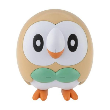 Bandai - Pokepla 10 - Kit Modello BRINDIBOU Pokemon - Rowlet - Mokuroh