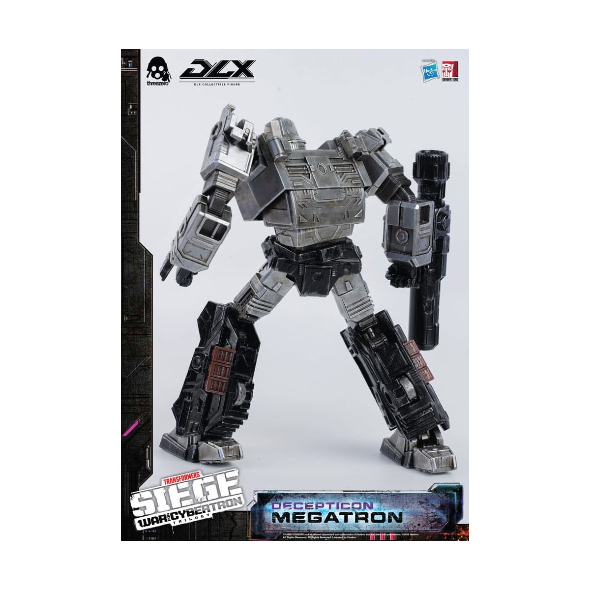 Three0 Transformers - DLX MEGATRON - Trilogia della guerra per Cybertron