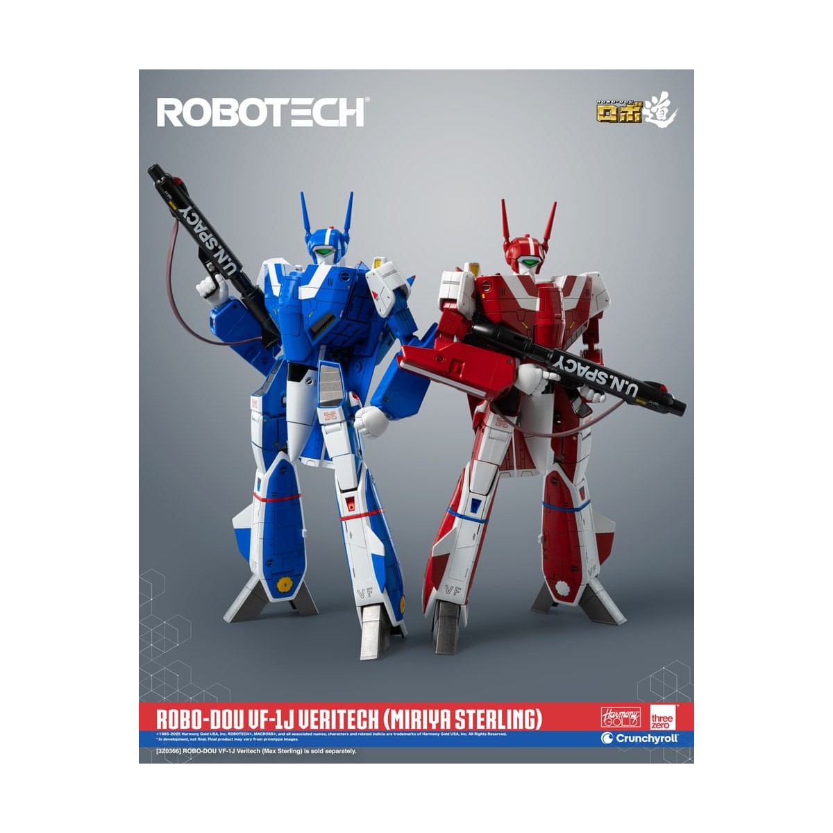 Tre Zero - ROBOTECH - VF-1J Veritech (Miriya Sterling) Robo-Dou - Macross