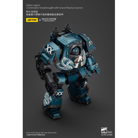 Joytoy - Warhammer - Legione Alfa - Dreadnought Contemptor con cannone al plasma Gravis - L'eresia di Horus