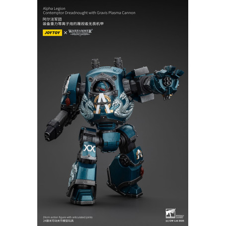 Joytoy - Warhammer - Legione Alfa - Dreadnought Contemptor con cannone al plasma Gravis - L'eresia di Horus