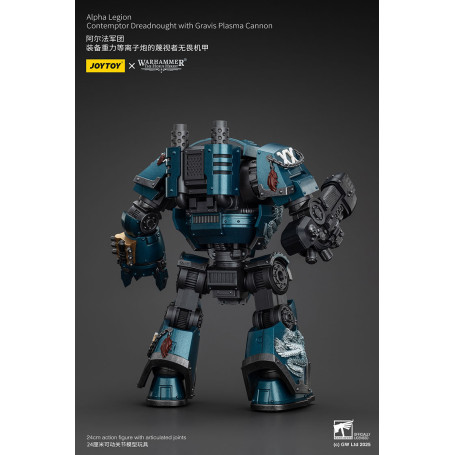 Joytoy - Warhammer - Legione Alfa - Dreadnought Contemptor con cannone al plasma Gravis - L'eresia di Horus