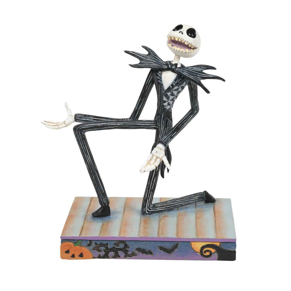Enesco - Posa personale di Jack Skellington - Lo strano Natale di Mr. Jack - Tradizione Disney di Jim Shore