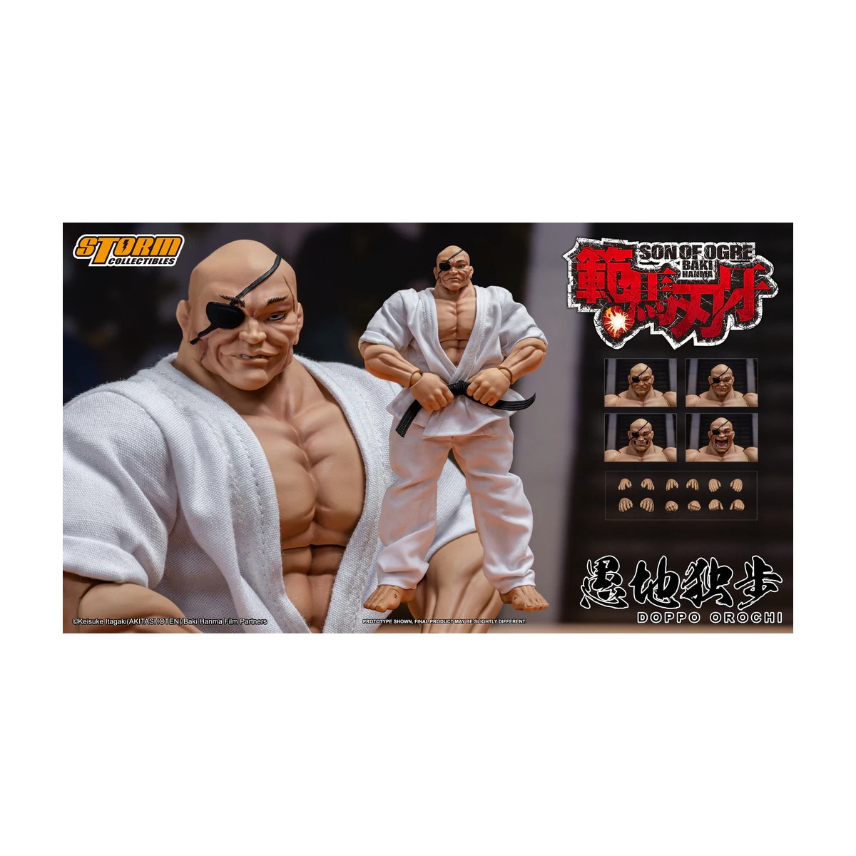 Storm Collectibles - Baki Hanma: Figlio di Ogre - DOPPO OROCHI
