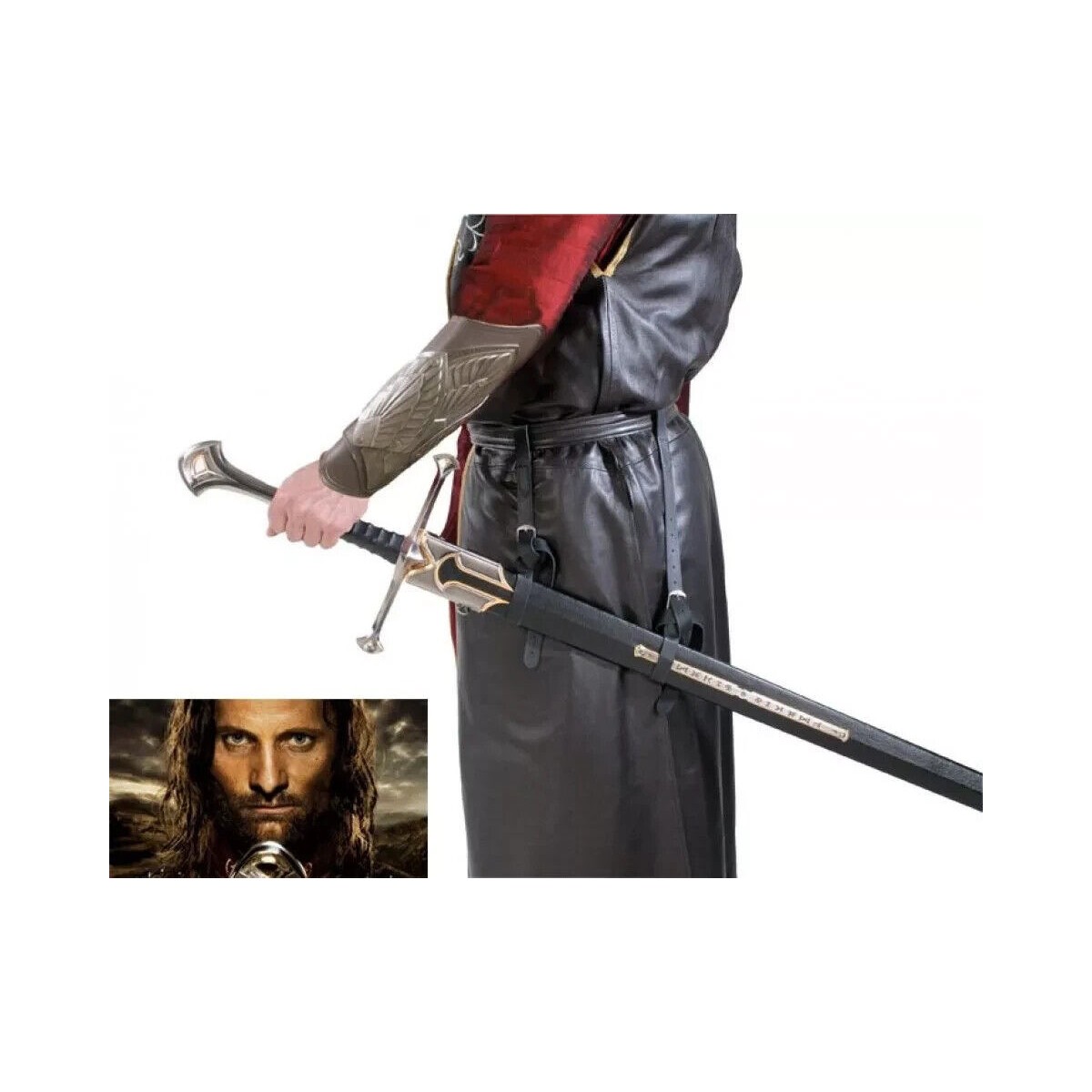 United Cutlery LOTR Fodero di Anduril - Fodero di Anduril Il Signore degli Anelli
