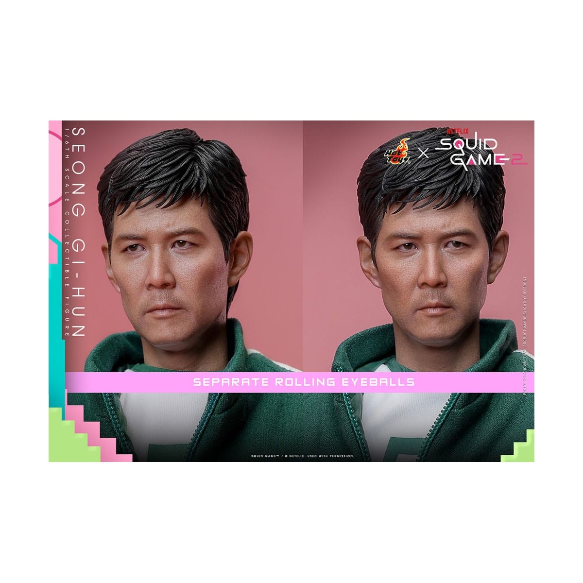 Hot Toys - Gioco del calamaro 2 - Seong Gi-hun 1/6