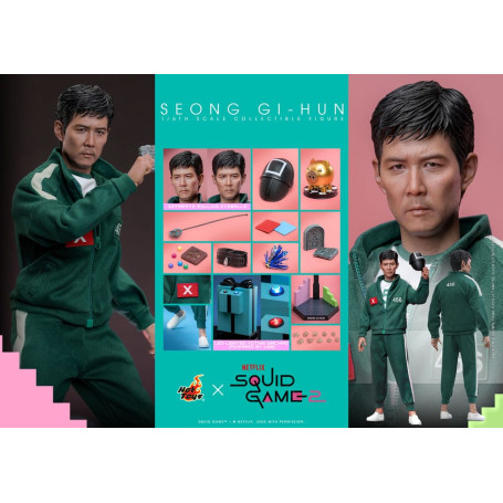 Hot Toys - Gioco del calamaro 2 - Seong Gi-hun 1/6