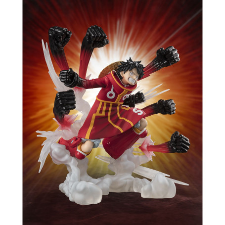 Bandai One Piece - Monkey.D.Luffy - Gum-Gum Hawk Gatling - Figuarts Zero Extra Battle
