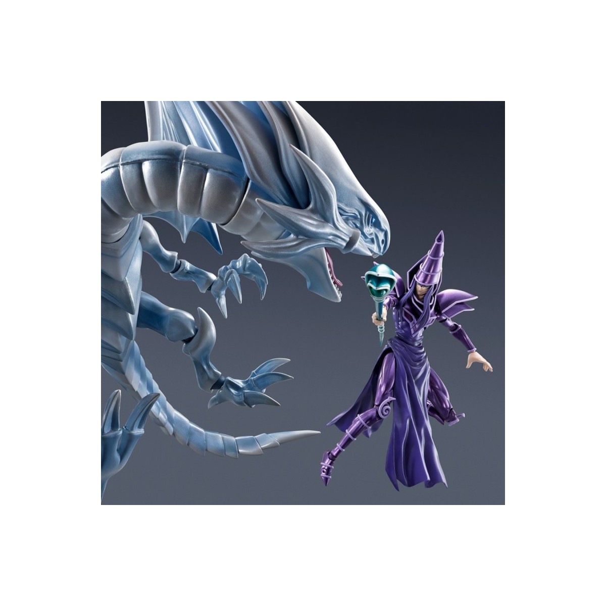 Bandai Tamashii - SHM Monster Arts - Mago Oscuro - Yu Gi Oh!