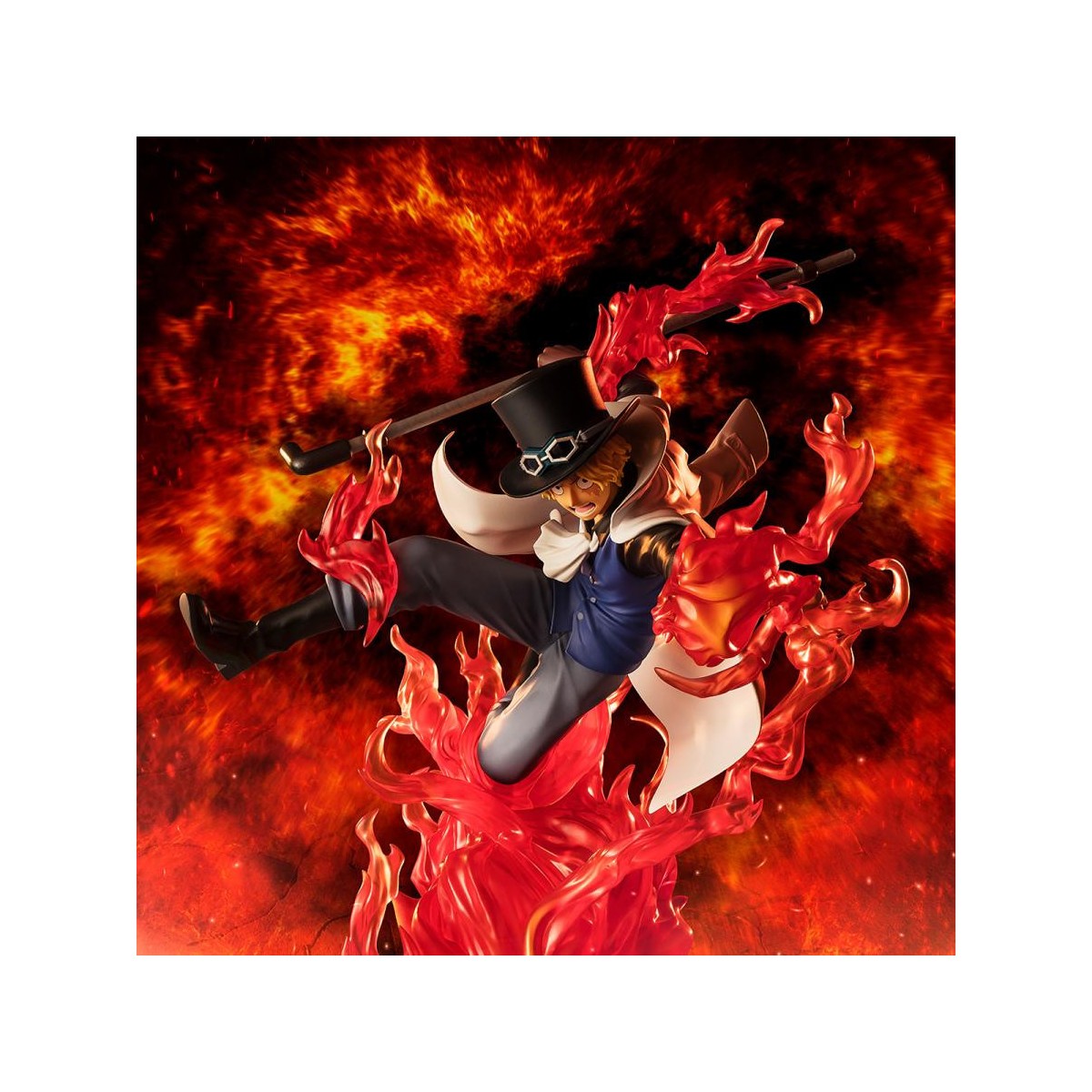Bandai One Piece - Sabo - Fire Fist Rook Check - Figuarts Zero Extra Battle