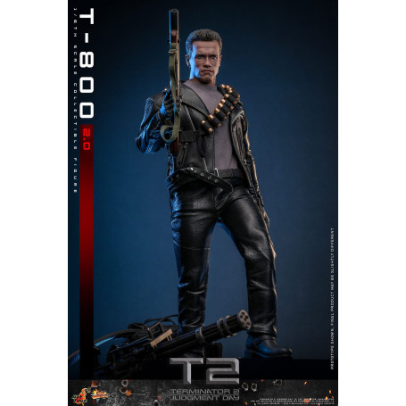 Hot Toys - Terminator 2: Il giorno del giudizio MMS 1/6 - T-800 danneggiato dalla battaglia V2.0