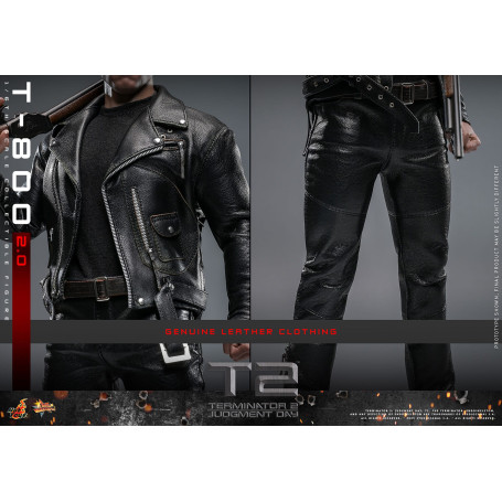 Hot Toys - Terminator 2: Il giorno del giudizio MMS 1/6 - T-800 danneggiato dalla battaglia V2.0