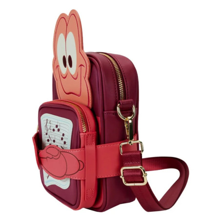 Disney La Petite Sirene - Borsa a tracolla Loungefly Fiocco figurato 35° Anniversario Sebastian