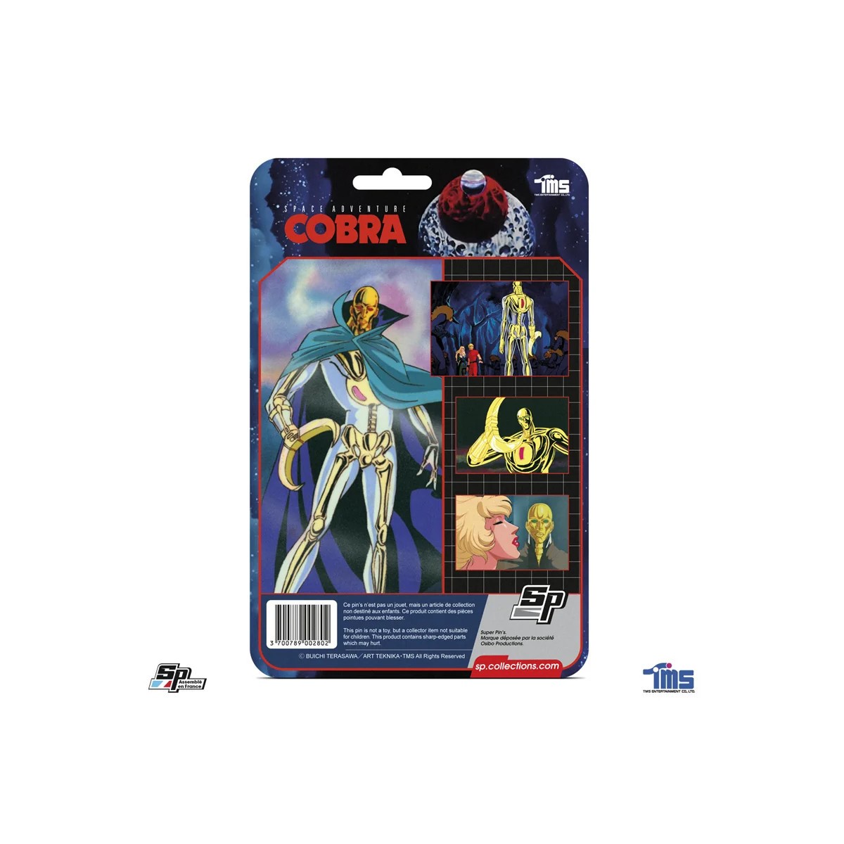 Collezioni SP - Blister di spille Cobra Super Pins - CRYSTAL BOY - L'uomo di vetro