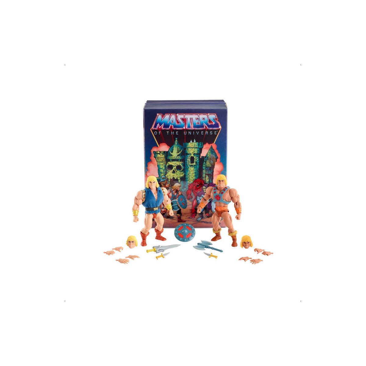 Masters of the Universe ORIGINS - He-Man e il Principe Adam 2-Pack SDCC 2019 - OCCASIONE