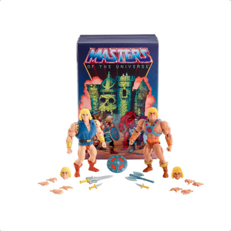 Masters of the Universe ORIGINS - He-Man e il Principe Adam 2-Pack SDCC 2019 - OCCASIONE