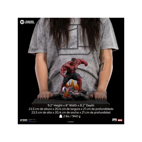 Iron Studios - Marvel - RED HULK Arti in scala 1/10 - Captain America: Brave New World BDS Arti in scala 1/10