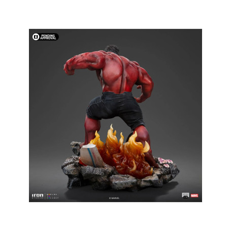 Iron Studios - Marvel - RED HULK Arti in scala 1/10 - Captain America: Brave New World BDS Arti in scala 1/10