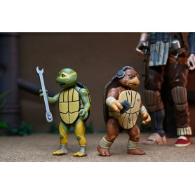 NECA - IDW Comics - Grammy April con Baby Yi e Moja - L'ultimo Ronin Gli anni perduti - TMNT