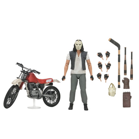 Neca - TMNT - Casey Jones con la moto da cross - Teenage Mutant Ninja Turtles - Teenage Mutant Ninja Turtles - Il film