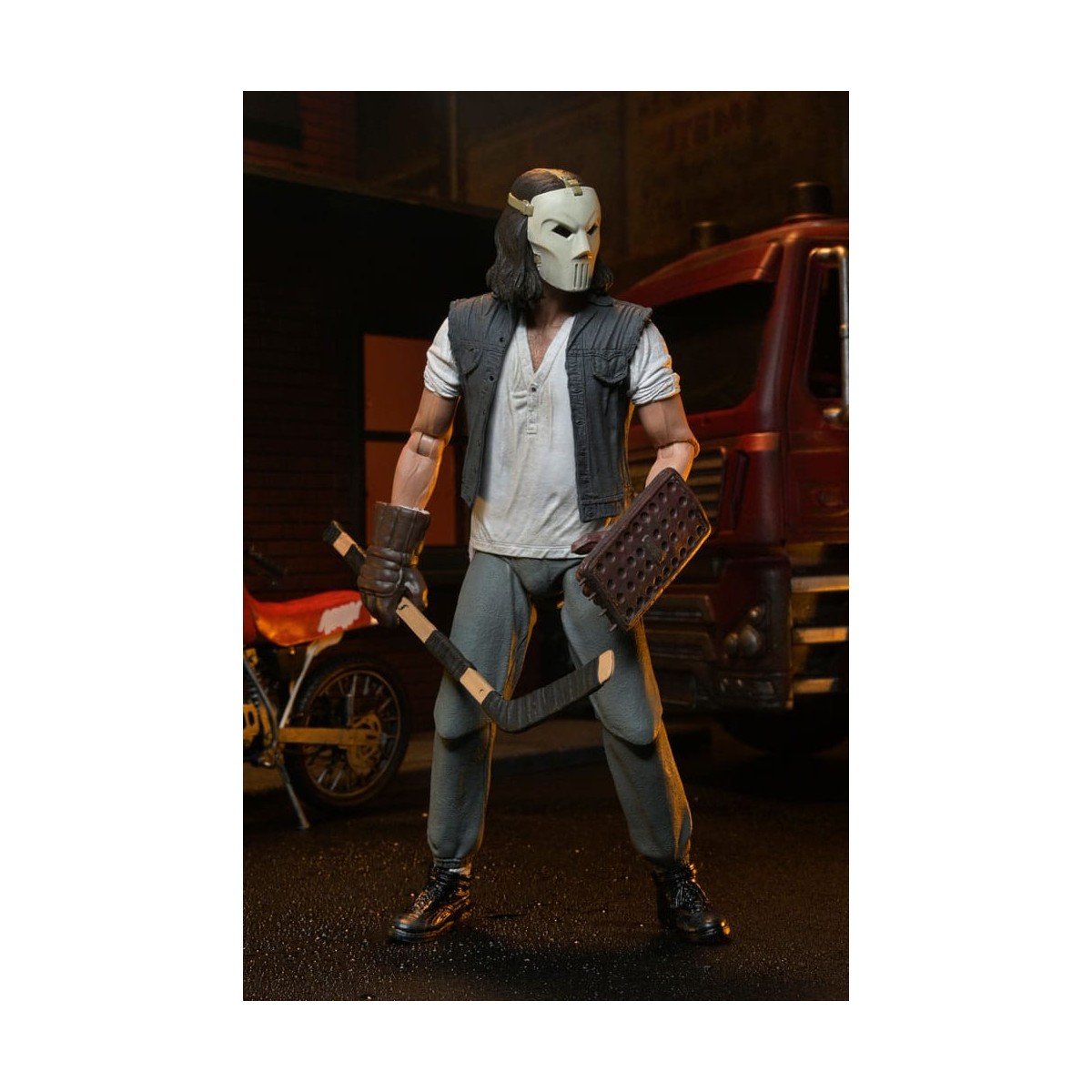 Neca - TMNT - Casey Jones con la moto da cross - Teenage Mutant Ninja Turtles - Teenage Mutant Ninja Turtles - Il film