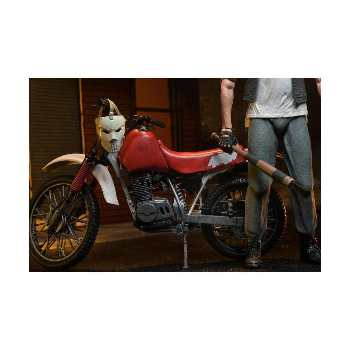 Neca - TMNT - Casey Jones con la moto da cross - Teenage Mutant Ninja Turtles - Teenage Mutant Ninja Turtles - Il film