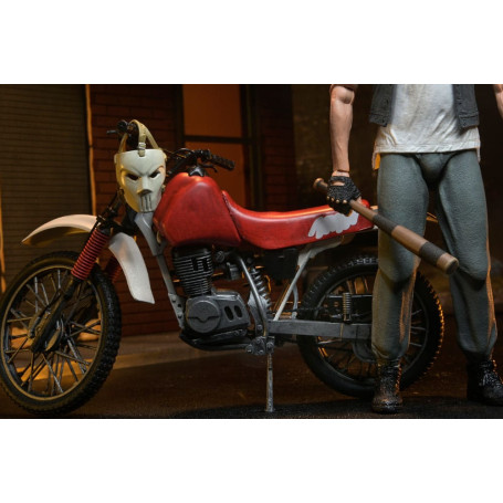 Neca - TMNT - Casey Jones con la moto da cross - Teenage Mutant Ninja Turtles - Teenage Mutant Ninja Turtles - Il film