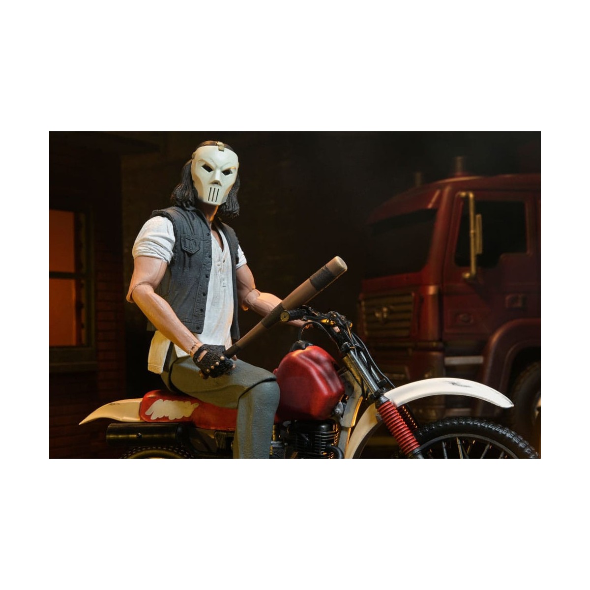 Neca - TMNT - Casey Jones con la moto da cross - Teenage Mutant Ninja Turtles - Teenage Mutant Ninja Turtles - Il film