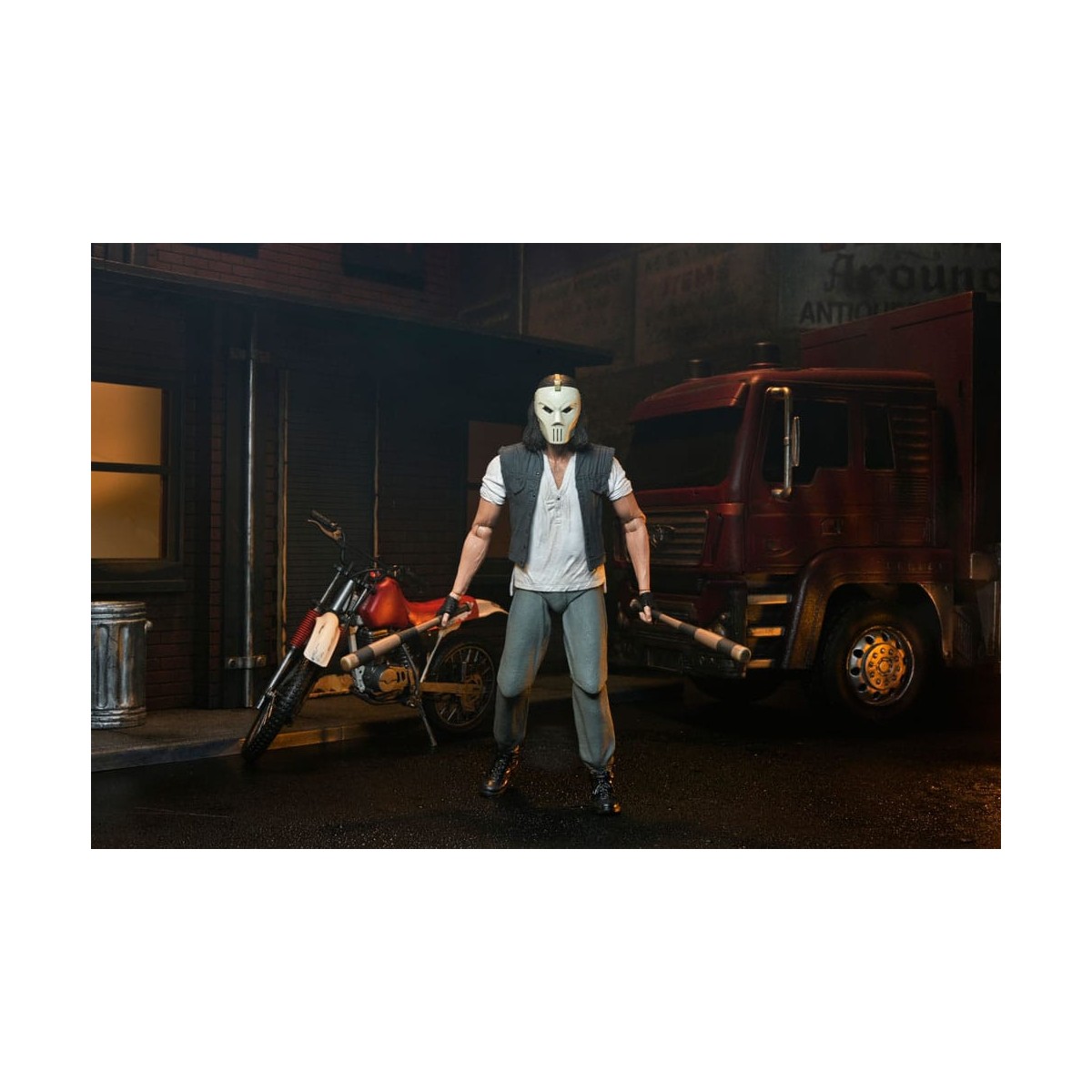 Neca - TMNT - Casey Jones con la moto da cross - Teenage Mutant Ninja Turtles - Teenage Mutant Ninja Turtles - Il film