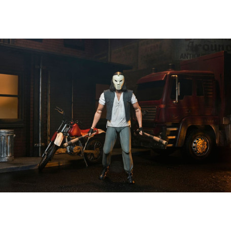 Neca - TMNT - Casey Jones con la moto da cross - Teenage Mutant Ninja Turtles - Teenage Mutant Ninja Turtles - Il film