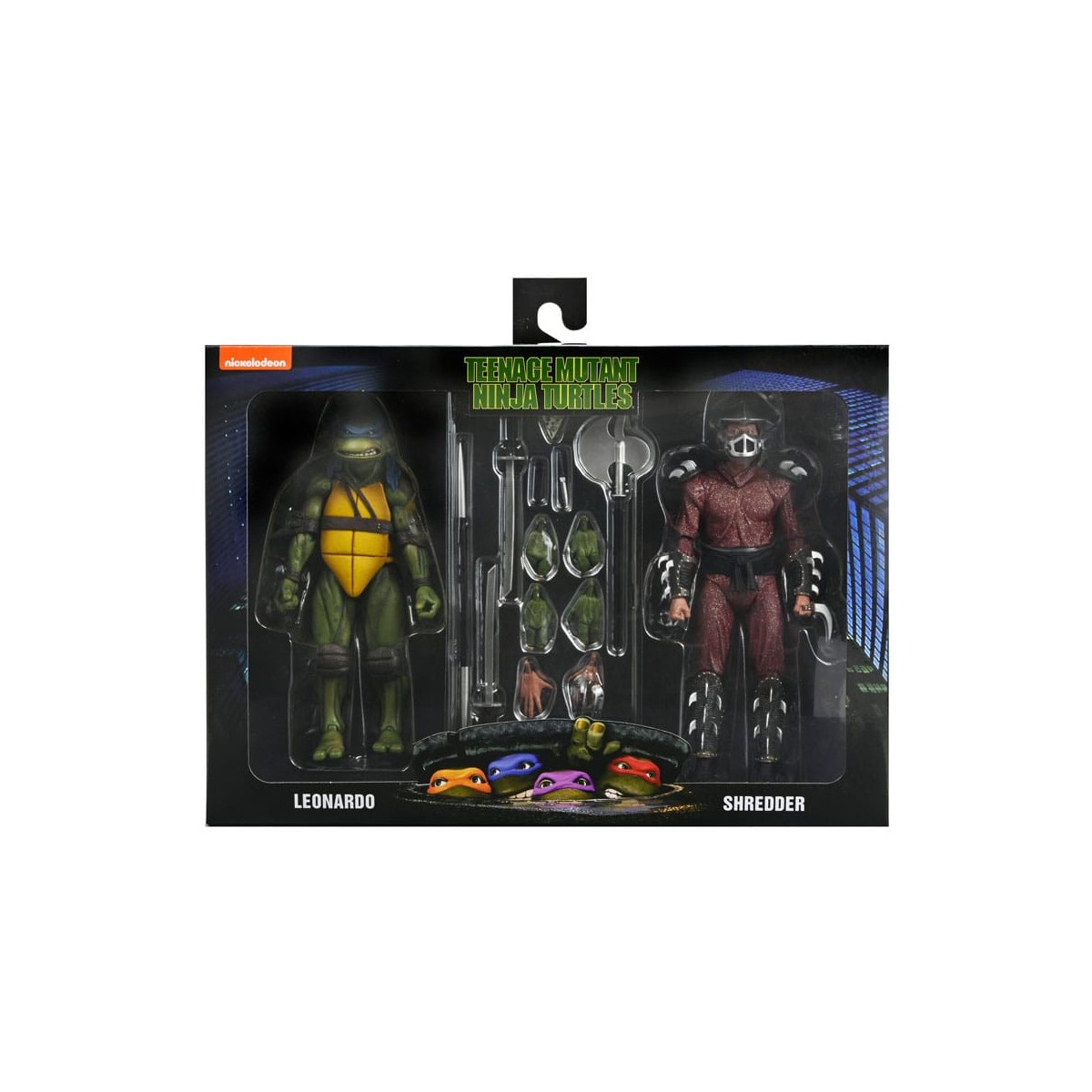 Neca - TMNT - Leonardo contro Shredder - Teenage Mutant Ninja Turtles - Teenage Mutant Ninja Turtles - Il film
