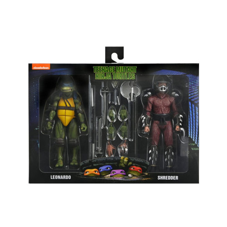 Neca - TMNT - Leonardo contro Shredder - Teenage Mutant Ninja Turtles - Teenage Mutant Ninja Turtles - Il film