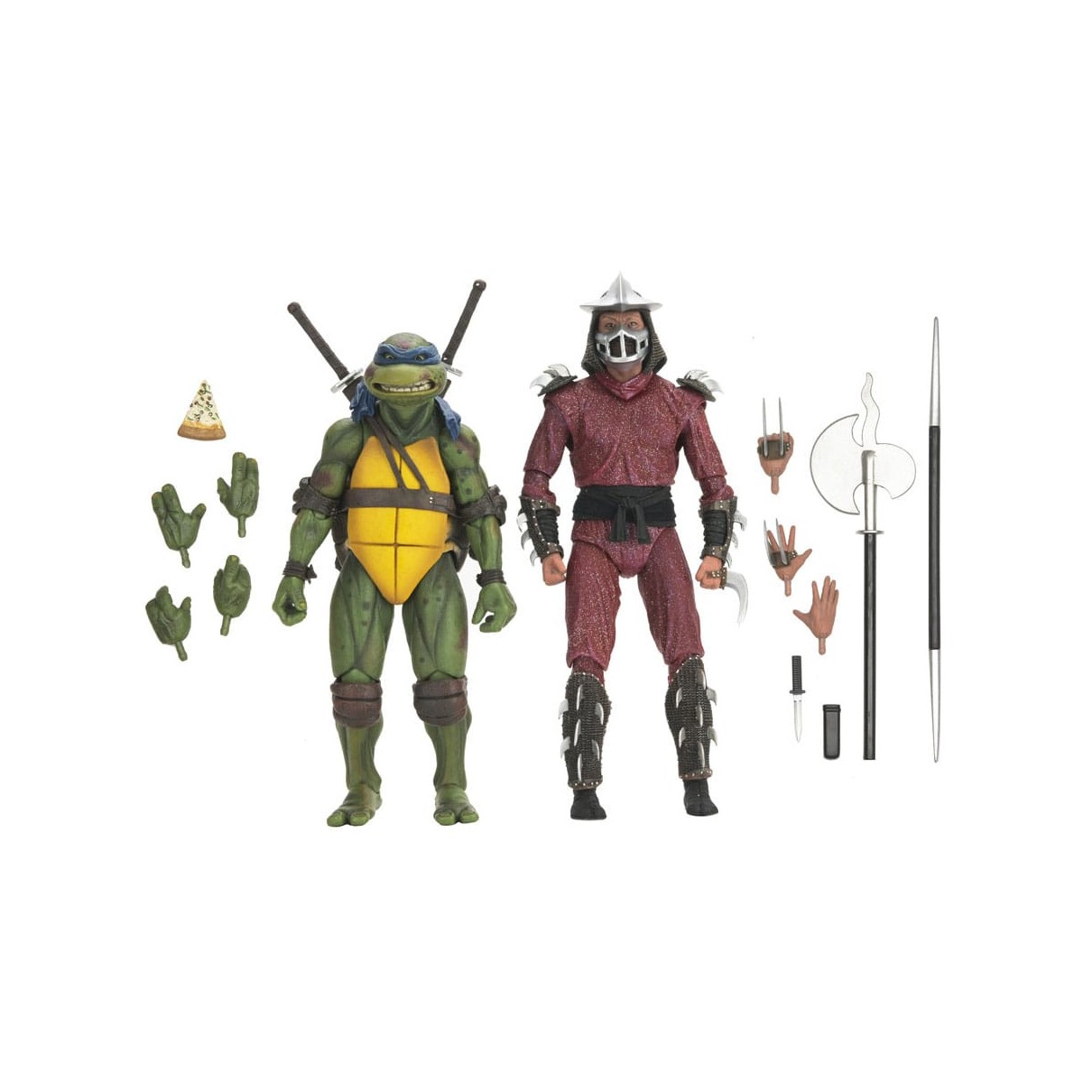 Neca - TMNT - Leonardo contro Shredder - Teenage Mutant Ninja Turtles - Teenage Mutant Ninja Turtles - Il film