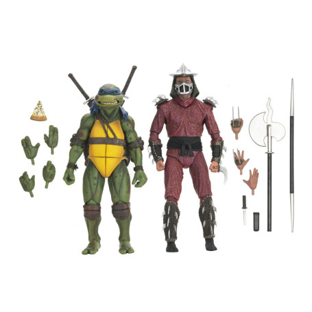 Neca - TMNT - Leonardo contro Shredder - Teenage Mutant Ninja Turtles - Teenage Mutant Ninja Turtles - Il film