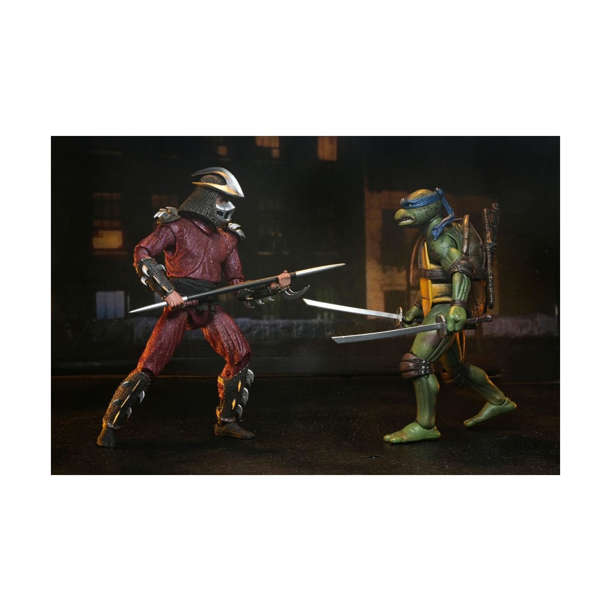 Neca - TMNT - Leonardo contro Shredder - Teenage Mutant Ninja Turtles - Teenage Mutant Ninja Turtles - Il film