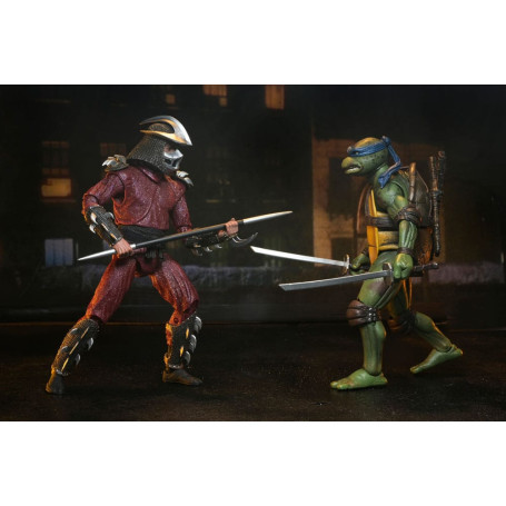 Neca - TMNT - Leonardo contro Shredder - Teenage Mutant Ninja Turtles - Teenage Mutant Ninja Turtles - Il film