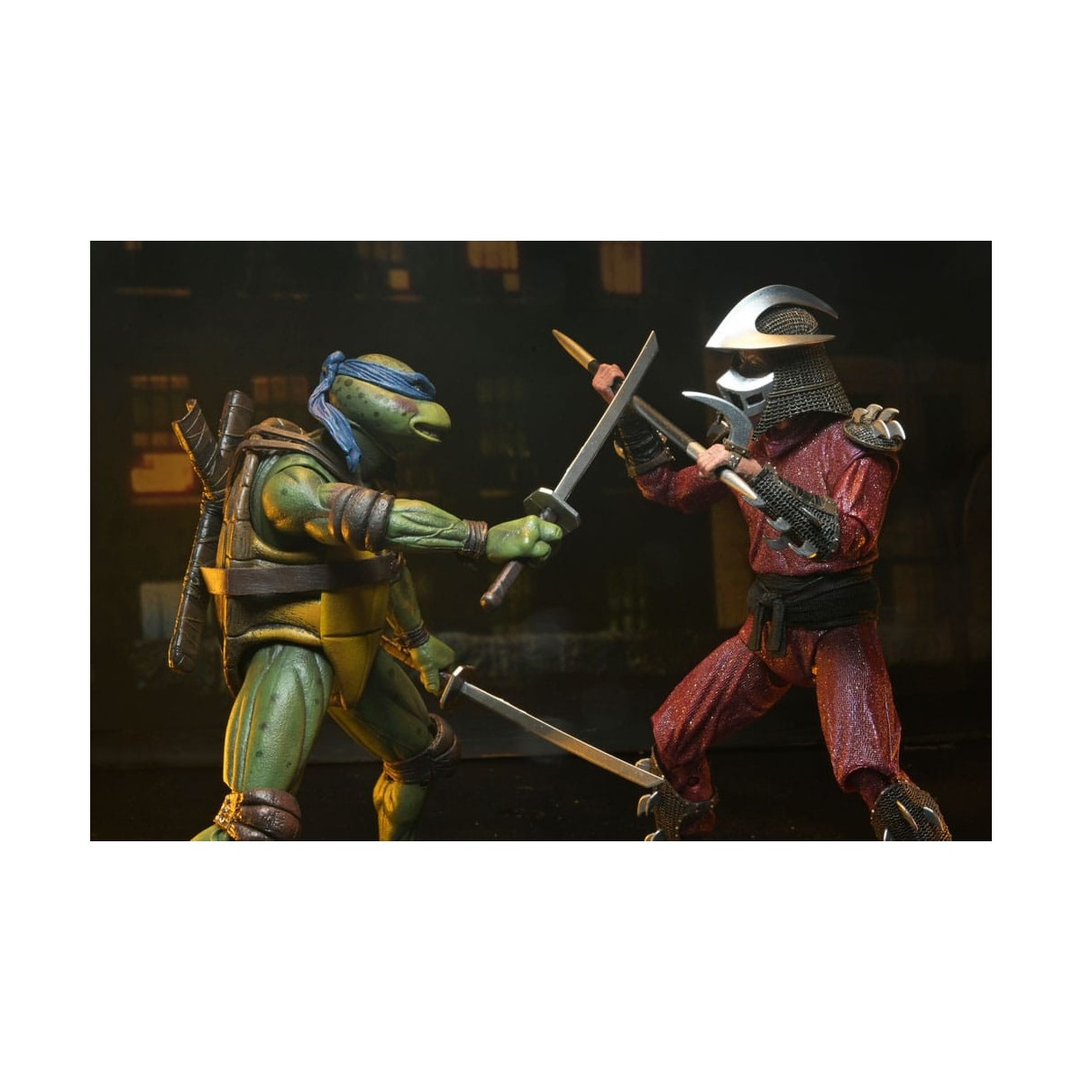 Neca - TMNT - Leonardo contro Shredder - Teenage Mutant Ninja Turtles - Teenage Mutant Ninja Turtles - Il film