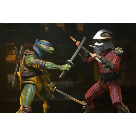 Neca - TMNT - Leonardo contro Shredder - Teenage Mutant Ninja Turtles - Teenage Mutant Ninja Turtles - Il film