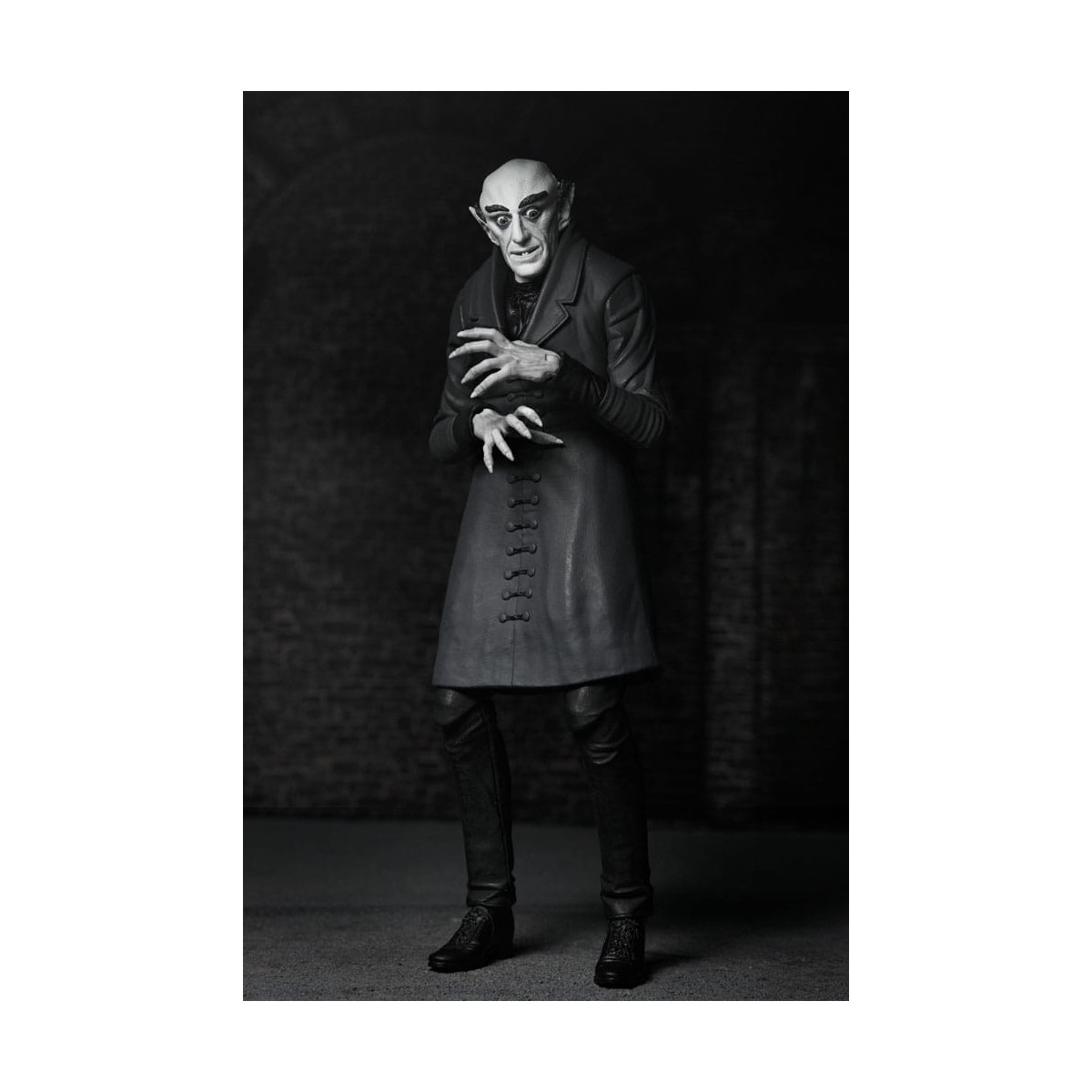 NECA - Ultimate Count Orlok (Nosferatu) Versione in bianco e nero - Mostri universali
