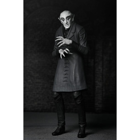 NECA - Ultimate Count Orlok (Nosferatu) Versione in bianco e nero - Mostri universali
