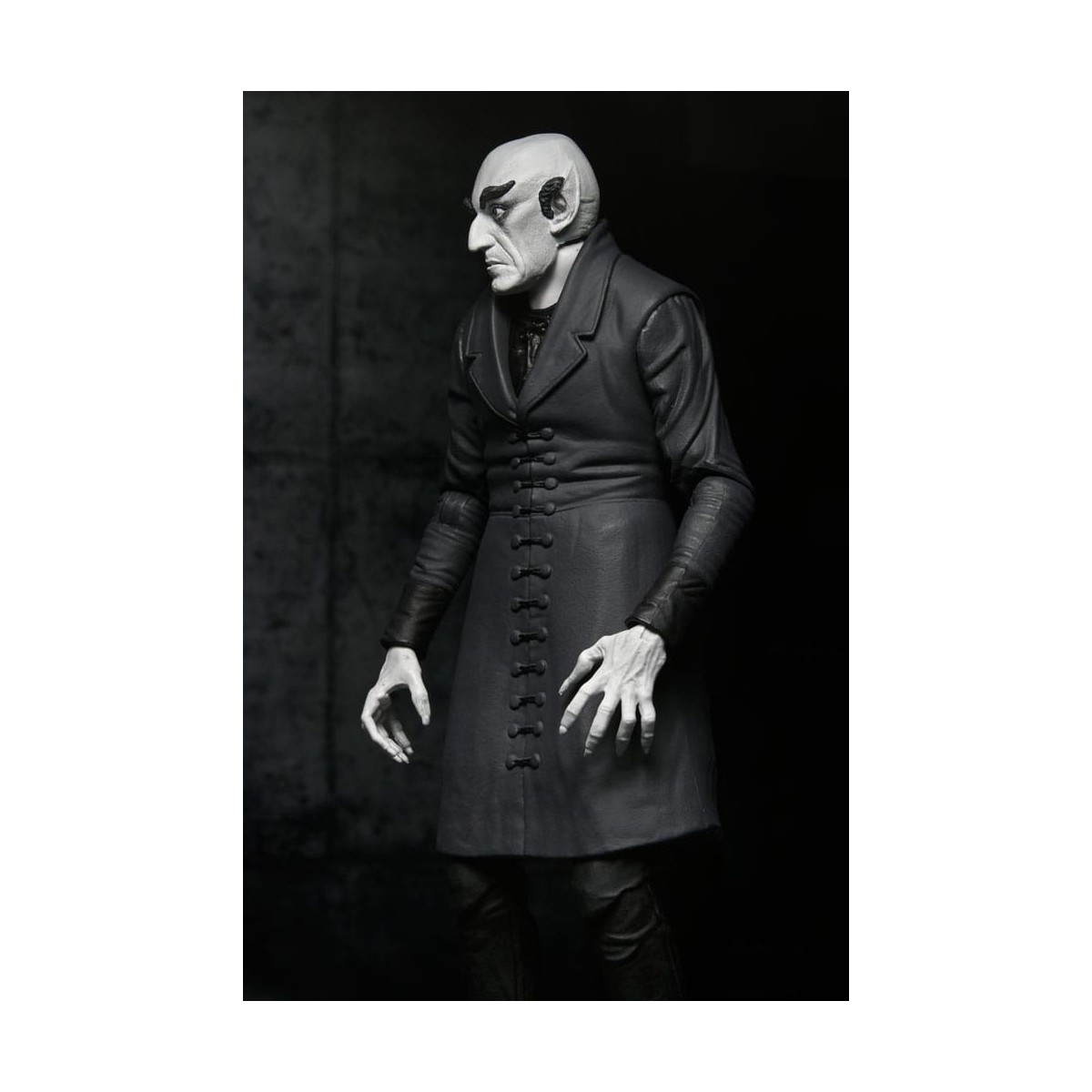 NECA - Ultimate Count Orlok (Nosferatu) Versione in bianco e nero - Mostri universali