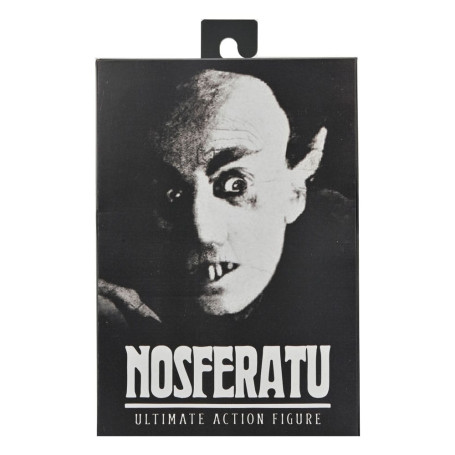 NECA - Ultimate Count Orlok (Nosferatu) Versione in bianco e nero - Mostri universali