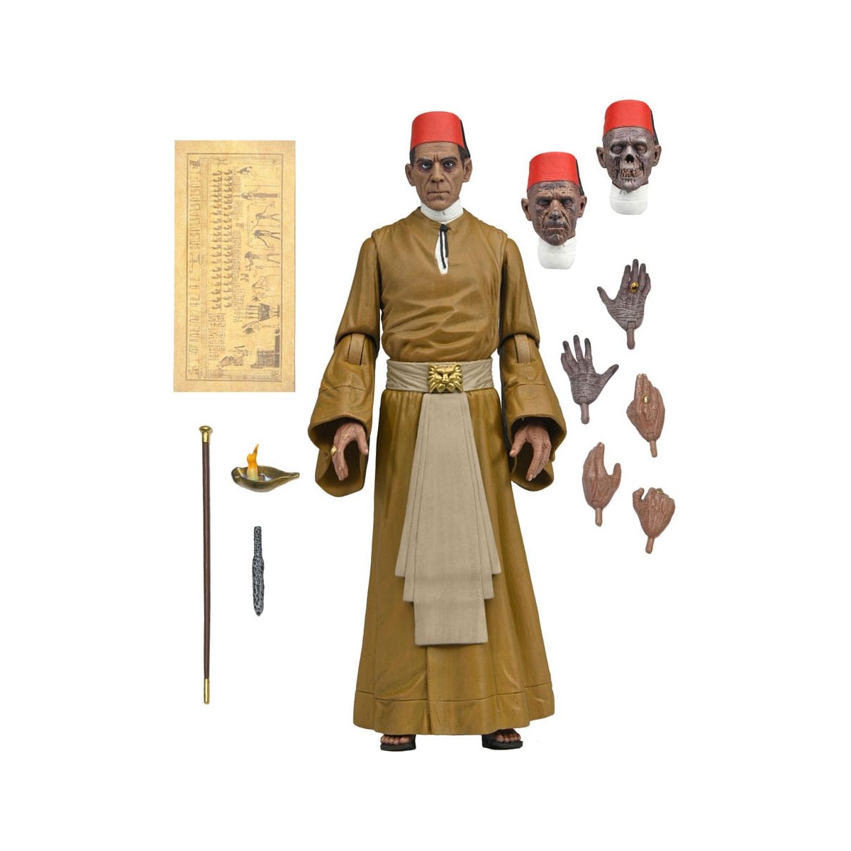 NECA - Ultimate Ardath Bey La Mummia Versione a colori - Mostri Universal