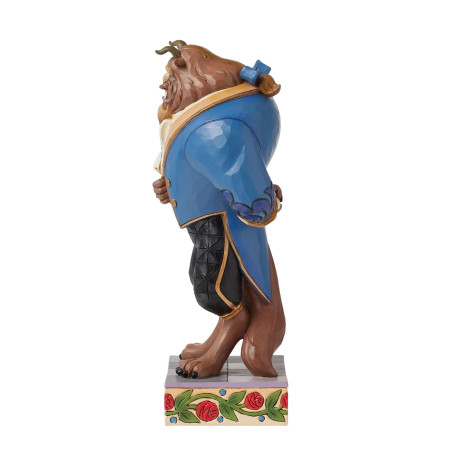 Enesco Disney Traditions La Bestia in costume - La Bella e la Bestia