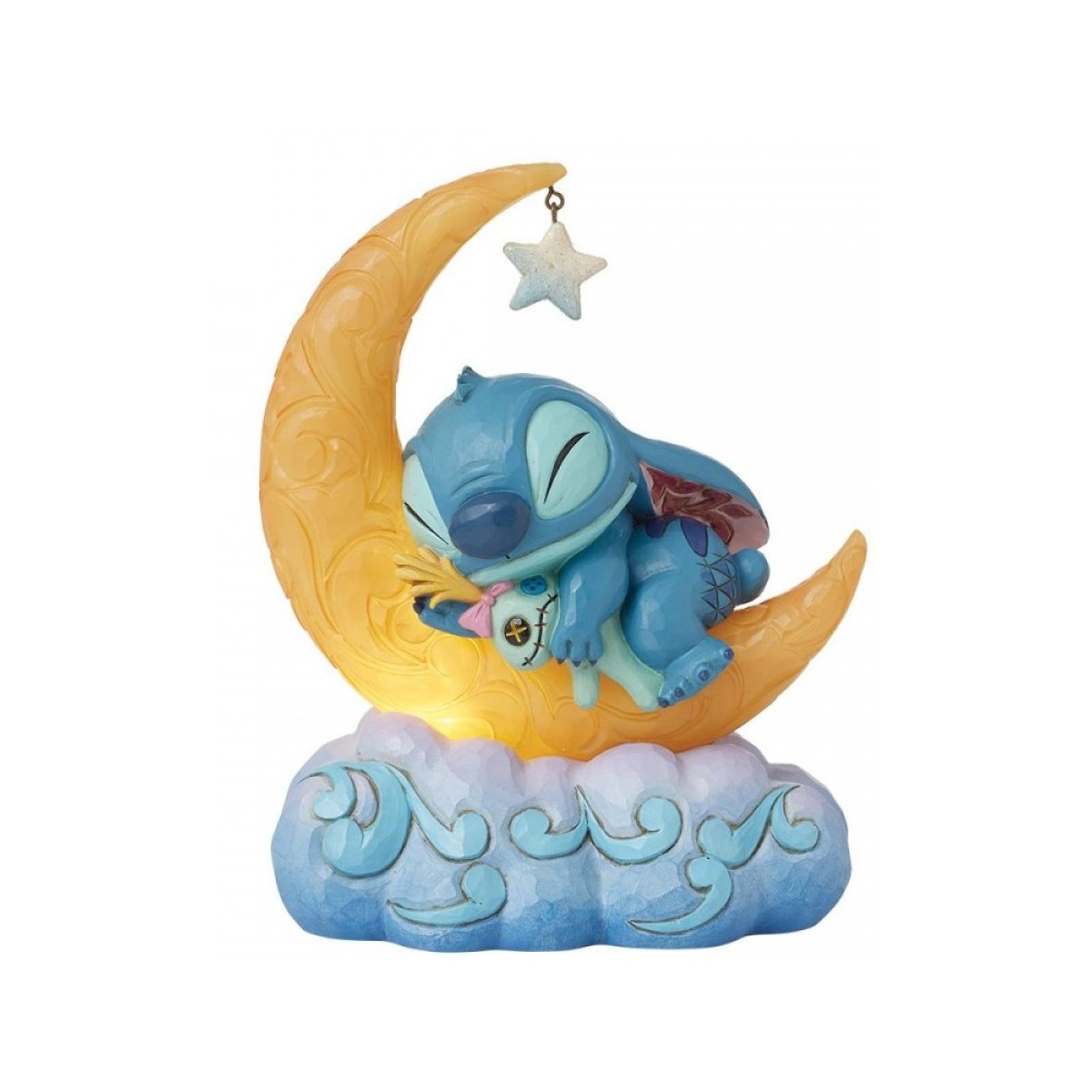 Disney Traditions Lilo e Stich - Stitch e Souillon Luna brillante