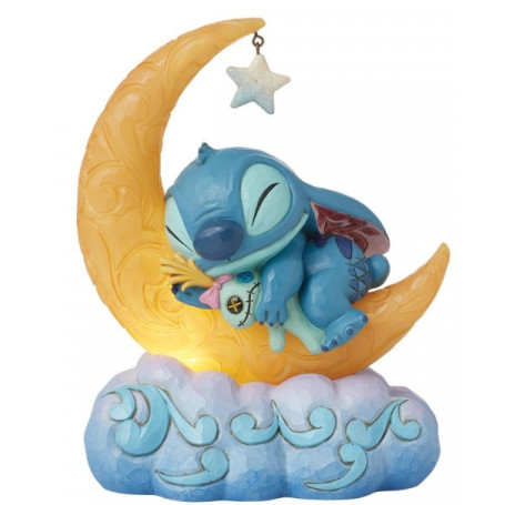 Disney Traditions Lilo e Stich - Stitch e Souillon Luna brillante
